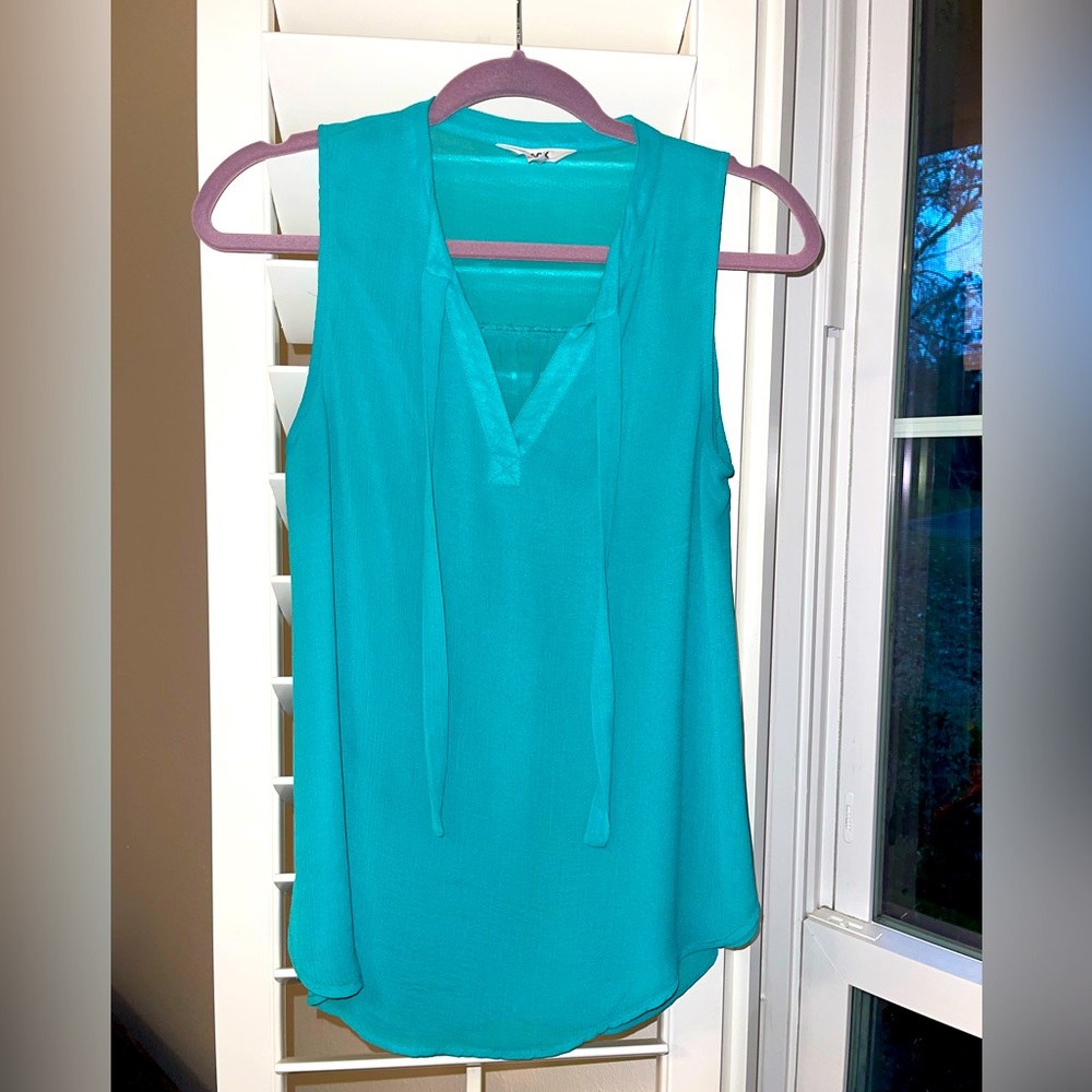 Teal women’s top